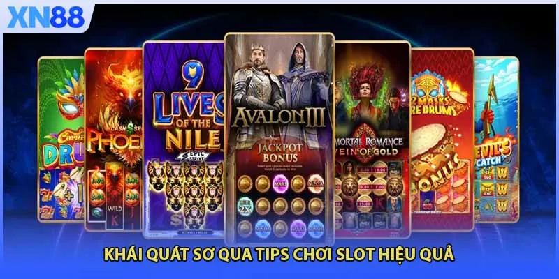 Khái quát sơ qua tips chơi slot hiệu quả 